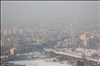 تصویر دلیل بارش برف قرمز و خاکستری در اصفهان چیست؟ 